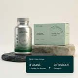 Pack Fertility Pro for Women + Omega