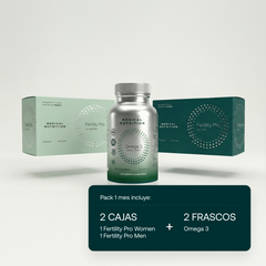 Pack Fertility Pro Pareja + Omega 3